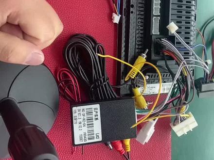 大屏安卓导航带协议车型倒车影像接线方法#汽车导航 #大屏导航 #倒车影像 #大屏导航安装