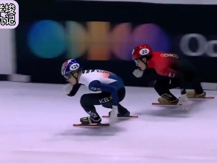 最后一圈贴脸开大,林孝埈狂揽3金实现大满贯,酣畅淋漓潇洒复仇 #短道速滑 #林孝埈 #林孝埈500米夺冠