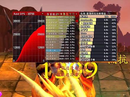 小红龙狂暴坦视角,25秒,5万仇恨#魔兽世界怀旧服 @抖音小助手