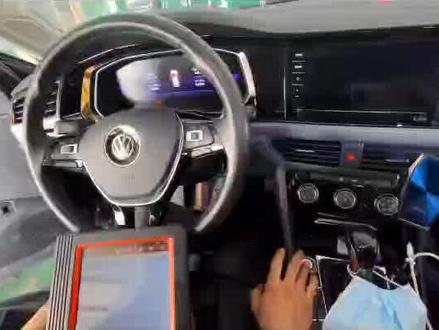 新款速腾液晶仪表保养复位方法