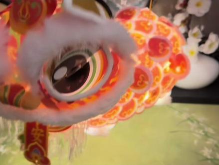 醒狮小灯笼制作全过程,过年给小朋友们做一个醒狮小灯笼吧#醒狮灯笼 #醒狮文化 #新年礼物 #新年祝福 #diy手工制作 醒狮小灯笼