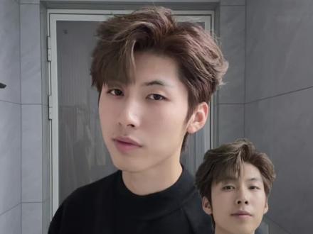 三七侧背纹理手法跟练教程,#发型教程 #男生发型打理技巧 #男生造型教程 #夹板造型 #男生发型重要性