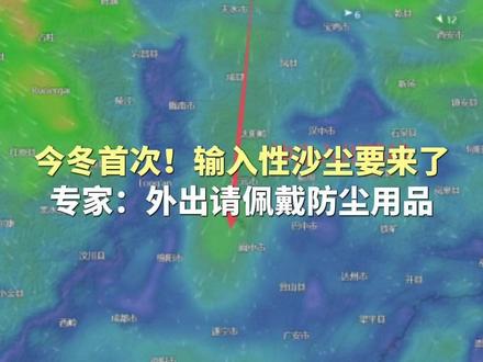今冬首次!输入性沙尘要来了,专家:外出请佩戴防尘用品 #输入性沙尘 #权威解读 #沙尘 #四川