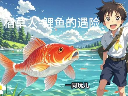 稻草人-鲤鱼的遇险 稻草人-鲤鱼的遇险#稻草人 #快乐读书吧