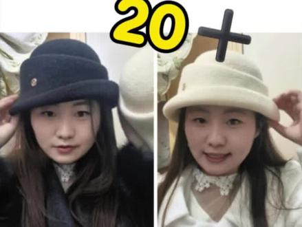 千金感礼帽!买了20多顶帽子才遇到圆脸神帽!#圆脸帽子 #大圆脸帽子 #千金感帽子 #秋冬帽子 #平价帽子