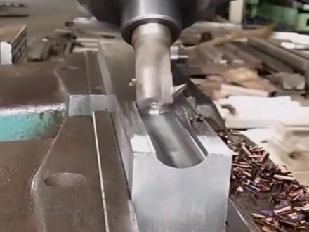 这个铣槽方法你们觉得怎么样😬#机械 #数控 #数控机床 #机械加工 #数控铣床