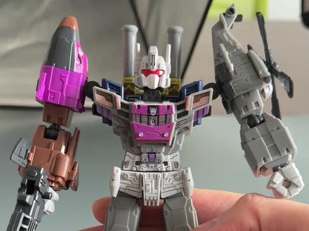 混天豹合体!#变形金刚#混天豹#布鲁可#布鲁可积木