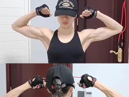 #居家锻炼 #肩后束 #面拉 保姆级分解绳索面拉 练肩后束 不允许不会哈#健身 #一起来锻炼