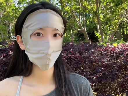 戴夏秦面罩额头滑的都看过来~~
耳戴都要调节成上短下长哦!#夏秦真丝面罩如何佩戴 #夏秦真丝面罩 #真丝面罩 #夏天防晒 #防晒教程