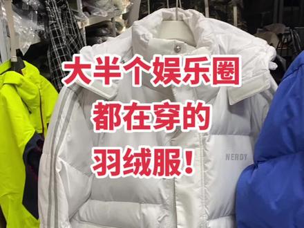 一个羽绒服25万9!大半个娱乐圈都在穿的牌子#好店推荐 #强烈推荐