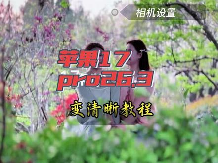苹果手机拍视频变清晰教程来了,顺便看下视频如何一帧一帧截取相片的。#苹果手机 #苹果手机17pro #苹果原相机 #苹果手机使用小技巧 #16promax
