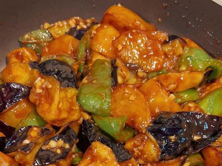 素菜这么做比肉还好吃❗️东北名菜地三鲜!酱香浓郁!巨下饭!! #地三鲜 #下饭菜 #家常菜 #东北菜 #美食教程