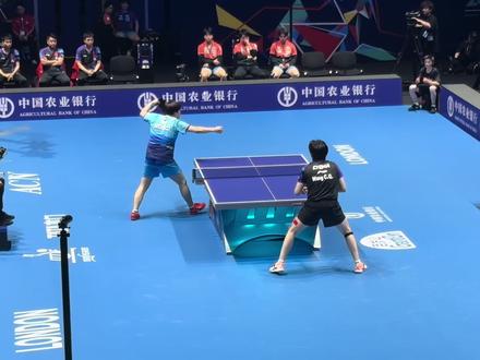 当你买到伦敦世乒赛的超棒座位,你看到的乒乓球是这样的(1)#王楚钦#伦敦世乒赛