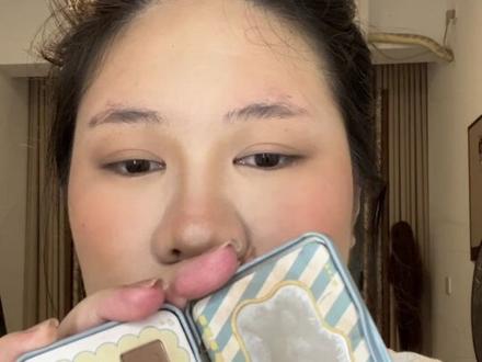 今天下雨天声音没有那么大声#跟着美妆博主学化妆 #化妆公式 #欧美妆教程