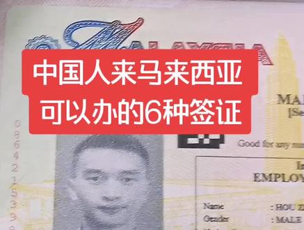 #中国人#来#马来西亚#签证 有六种,您知道吗?@抖音小助手
