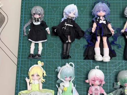 市面热门BJD MJD 盲盒素体对比来啦
#bjd #mjd #素体 #可动人偶 #娃圈