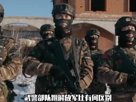 武警部队对比军队有何不同之处?