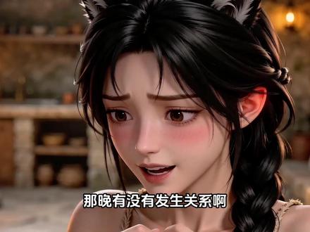 发现自己怀崽了 #兽世逃生#AI#抖音动漫#原创视频#穿越