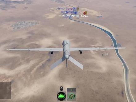 战争雷霆:无人机MQ1与猎户座按键设置以及使用讲解 #steam游戏 #游戏 #无人机