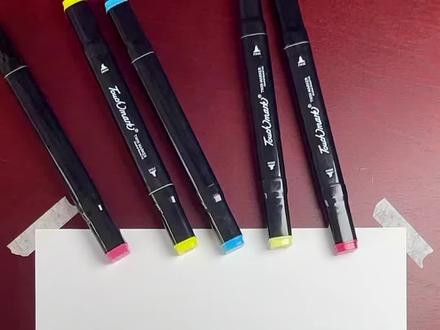 欢迎来到爪爪彩绘 今日速通——哆啦美#哆啦a梦 #儿童画 #画画教程 #哆啦美