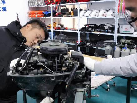 船外机课程第五集(拆机开缸)