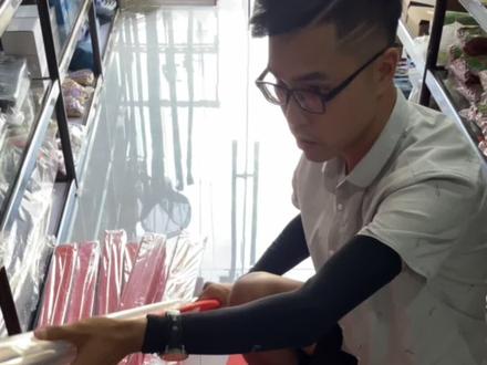 看看盒子里面多长的竿子#渔具 #钓鱼