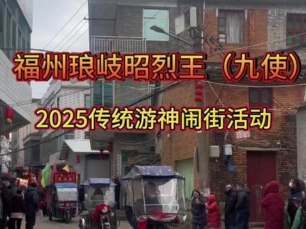 2025年正月十一
福州琅岐九使游神传统闹街活动实录