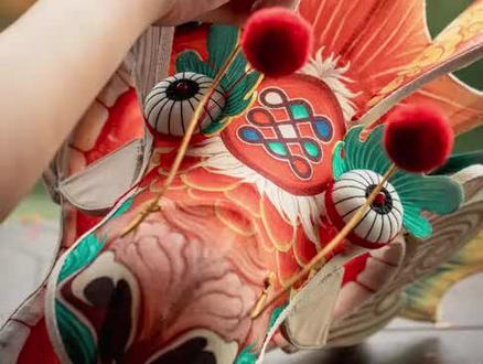 8.王的手创-(鳌鱼灯)背鳍、胸鳍、腹鳍制作及固定教学视频 #王的手创鳌鱼灯 #手工diy #做手工我是认真的 #手工礼物 #龙灯