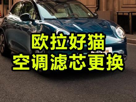 #空调滤芯更换 #汽车保养与维修 #空调滤芯 #汽车知识分享 欧拉好猫空调滤芯更换