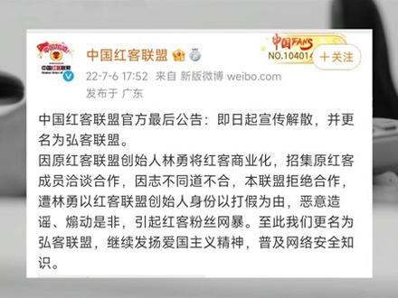中G红客联盟突然宣布解散!网友:我的青春碎裂了...#黑客 #编程 #程序员