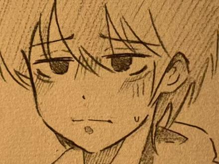 女的画多了换换口味🧐当然,如果不喜欢这种风格我会换回去的#简笔画 #动漫手绘 #铅笔画 #手绘