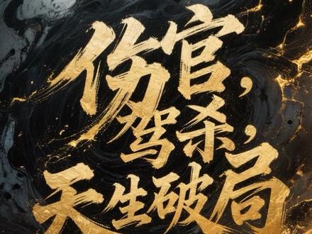 伤官驾杀,天生破局 #命理 #狠人格局