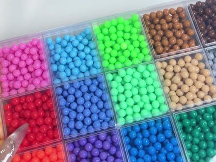 拼豆的前辈水雾魔珠!#水雾魔珠 #拼豆 #diy手工制作 #手工diy