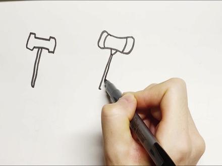 123456年级画昊天锤,说说喜欢哪个?