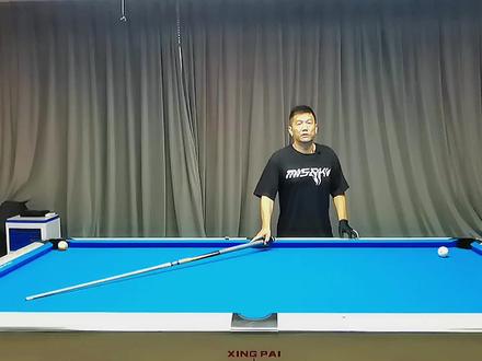台球中的颗星观念之一颗星解球公式 #台球 #台球教学 @周雷涛