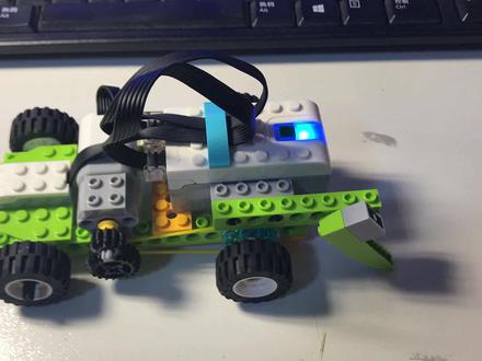 wedo2.0编程机器人课堂教学第十部:单电机转向和躲避障碍 #乐高机器人#机器人编程 #人工智能#创客教育