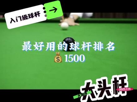 #台球器材 #台球 #球杆 个人认为大头杆排名