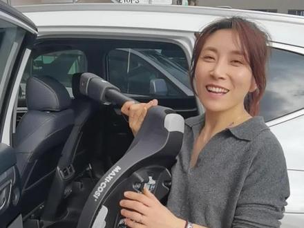 儿童安全座椅底座安装与使用#母婴好物 #安全座椅 #迈可适maxicosi