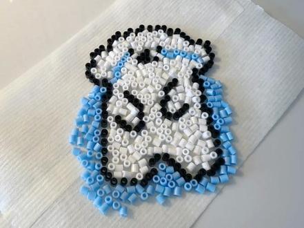 邪修拼豆法 简单又好看
#拼豆 #拼豆豆拼图玩具提高孩子益智力