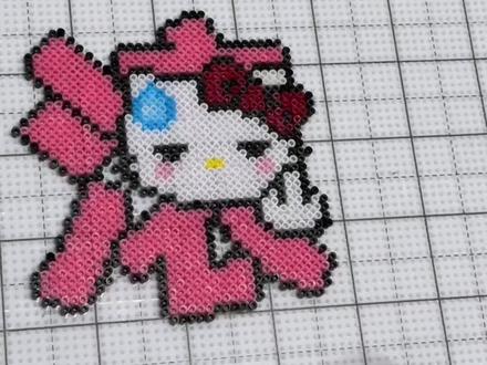 今天给大家出一期拼豆的全过程✌️
一定要看完🤭
别眨眼喔✨