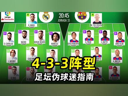 足坛伪球迷指南之“433阵型”:3分钟带你快速了解433阵型! #足球的魅力 #遇见足球 #dou来足球季