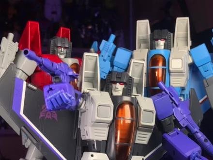 MP52+SW 闹翻天2.0 #变形金刚 #玩具 #童年回忆 #怀旧 @DOU+小助手