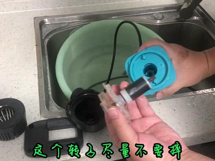 创宁水泵用了一年了,拆开清洗一下顺便拍个拆装清洗视频。#鱼缸水泵 #创宁水泵 #水泵清洗 #养鱼日记 #养鱼养心 @抖音小助手