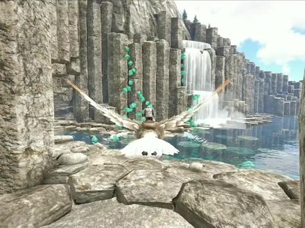 方舟维京岛05:驯服新生物吸血蝠,可以发出超声波! #维京岛 #方舟生存进化 #单机游戏 #方舟 #恐龙