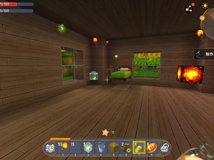 迷你世界:粉粉的桃花树苗吸引蜜蜂,想做一片美丽的向日葵地! #迷你生存日记 #游戏 #生存 #手游