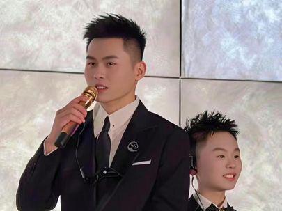 父子搭档双人主持|广东揭阳站 婚礼现场全流程完整版#父子同台主持#揭阳婚礼#全国婚礼主持人 #主持人刘旭 #洪浩轩