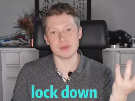 lock down 中文怎么翻译?#英语 #我的生活日记 #国外生活 #老外女婿