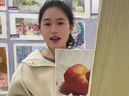 美术生必看!素描石榴全程干货拆解!别再只会画“石头石榴”了,跟着步骤走,新手也能画出立体感拉满的写实石榴!速码!#素描教程 #绘画技巧 #画画 #美术生