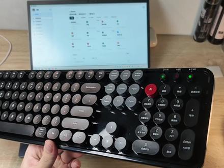 Ai智能键盘鼠标能有多好用?几个很喜欢的实用功能分享。#键盘 #鼠标 #键鼠套装 #摩天手AI键盘 #数码科技