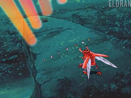 怀旧动画《数码宝贝》全部进化合集